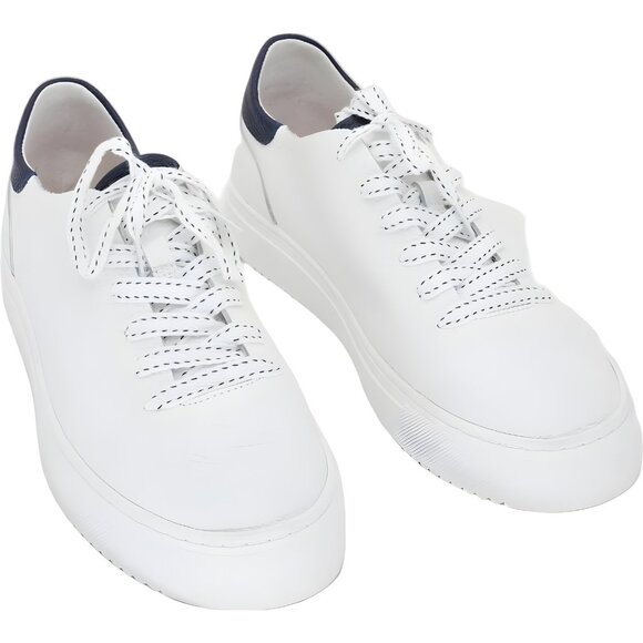 On 34th Parkss Lace-Up White/Navy Sneakers Casual Comfort Women's US 9M - Picture 1 of 6